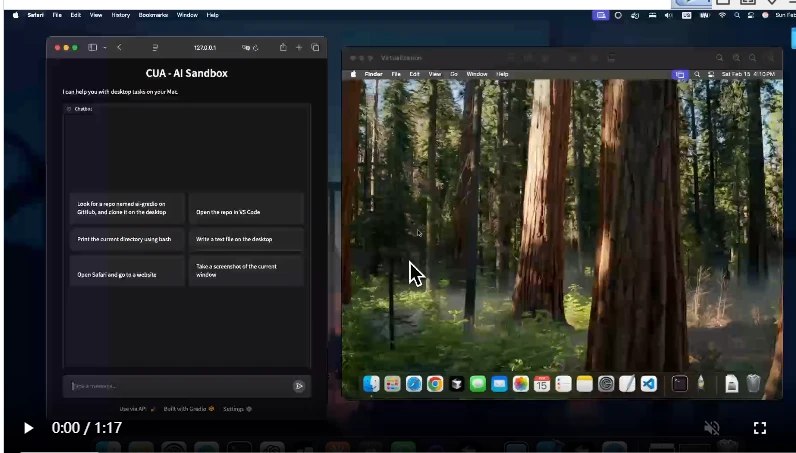 📢 Cua - Mac支持多应用协同、自动化任务执行等场景🏷️ #Mac | 软件 #MAC小工具👉🏻 