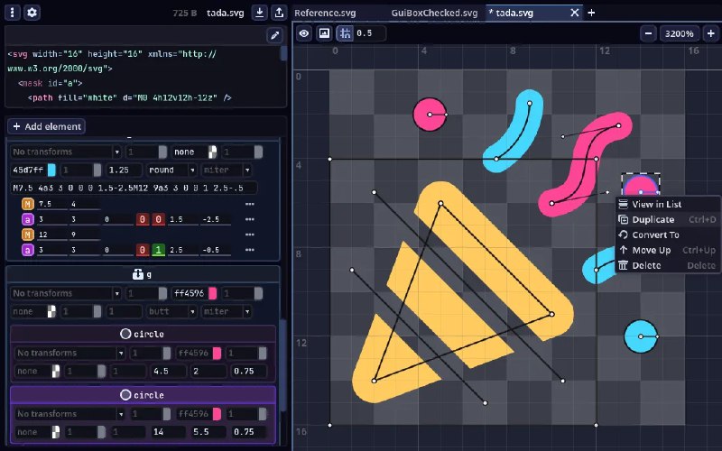 📢 GodSVG - 免费开源SVG编辑器🏷️ #Windows | 软件 #图片处理👉🏻 