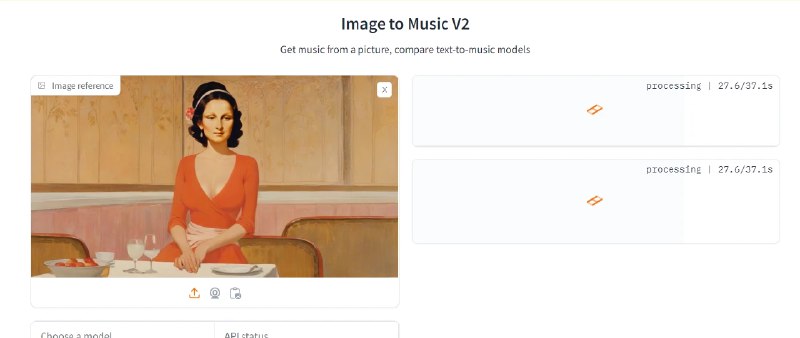 📢 Hugging Face Space - AI图片转音乐工具🏷️ #趣站 #AI工具 #图片工具👉🏻 