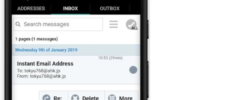 📢 一次性邮箱 – APP可同时拥有多个邮箱地址🏷️ #Android | 软件 #一次性邮箱服务👉🏻 