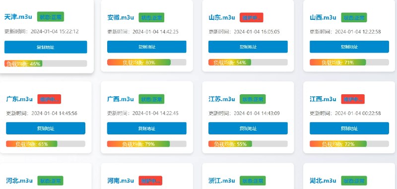 📢 IPTV M3U 分享 - 一个在线全国IPTV直播源分享系统🏷️ #趣站 #直播源👉🏻 