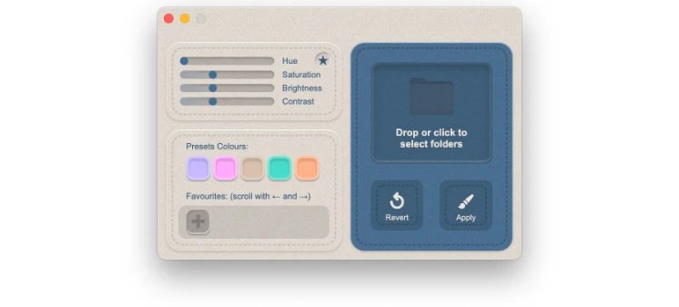 📢 FolderPaint - 为macOS设计的开源文件夹着色工具🏷️ #Mac | 软件 #MAC小工具👉🏻 
