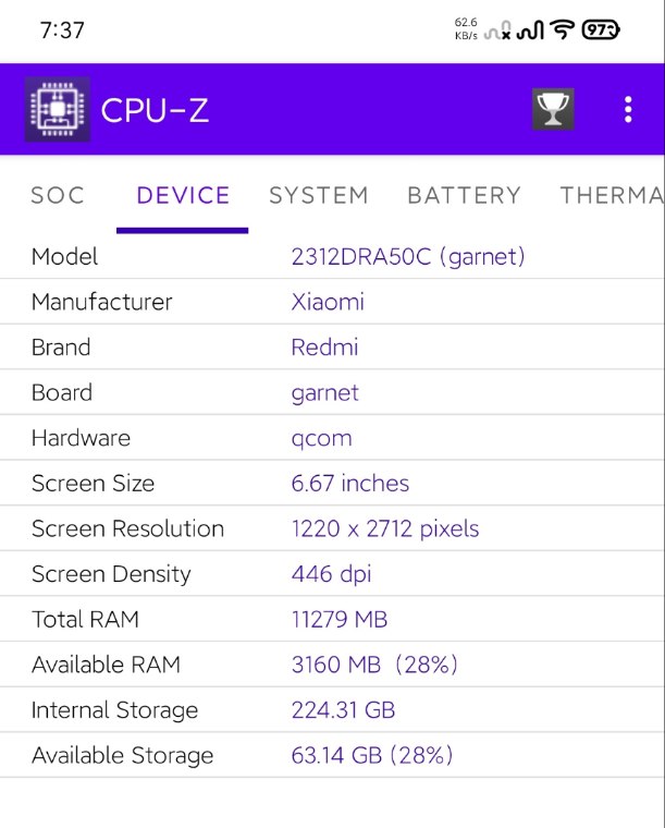 📢 手机硬件检测工具🏷️ #Android | 软件👉🏻 