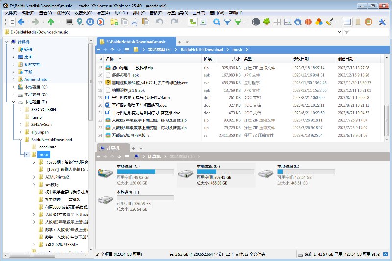 📢 多标签页文件管理器XYplorer 绿色版🏷️ #Windows | 软件 #文件管理工具👉🏻 