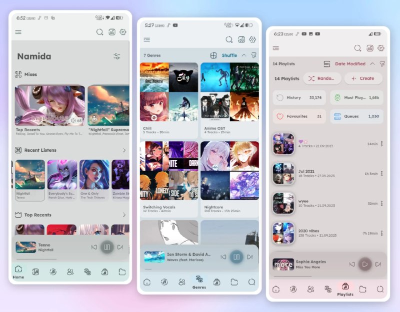 📢 Namida - 一款漂亮且功能丰富的音乐和视频播放器🏷️ #Android | 软件 #播放器👉🏻 