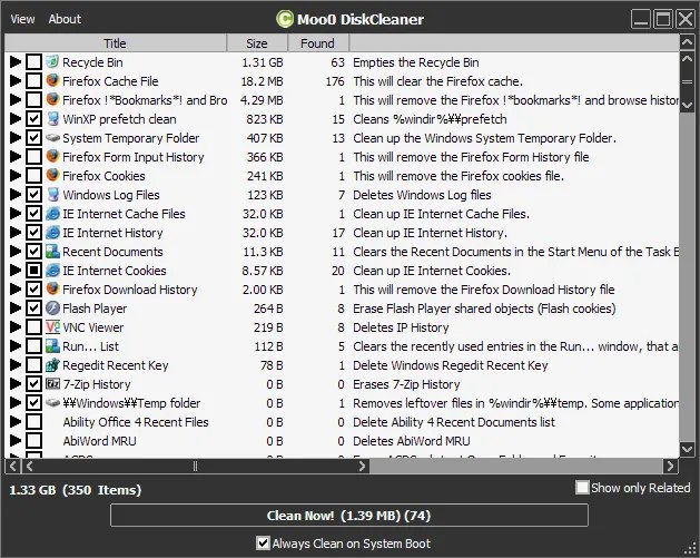 📢 Moo0磁盘清理器(免费电脑磁盘清理工具)🏷️ #Windows | 软件 #磁盘工具👉🏻 