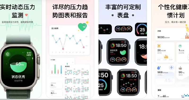 📢 RelaxWatch - 一款AI智能压力监测工具🏷️ #Apple | 软件 #IOS优质应用👉🏻 