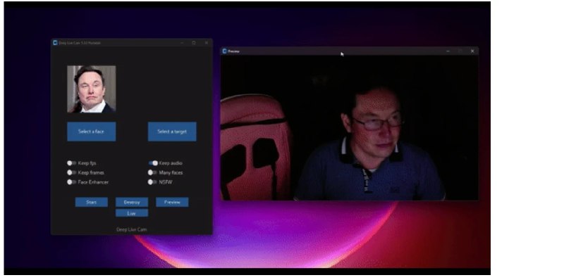📢 Deep-Live-Cam – 一款实时人脸替换和视频一键换脸工具🏷️ #Github | 软件 #Ai换脸👉🏻 