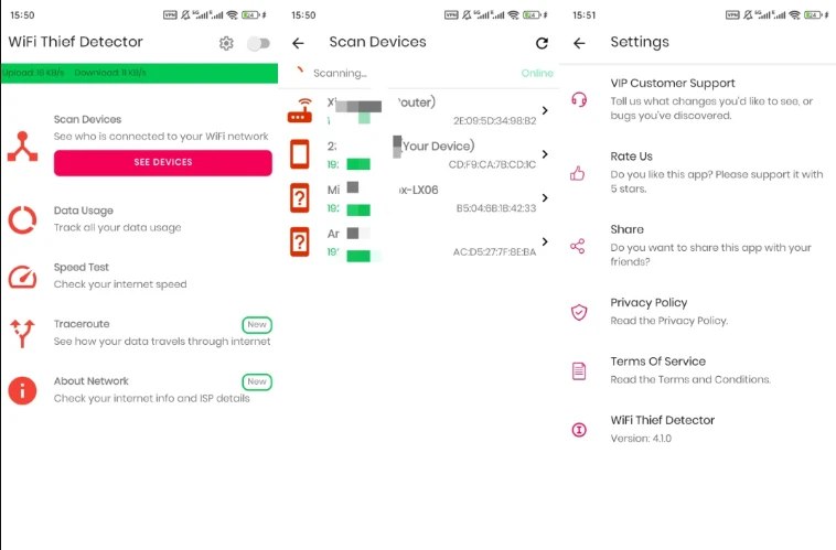 📢 WiFi防蹭网检测器 一键查连接设备超安心🏷️ #Android | 软件 #WiFi工具👉🏻 