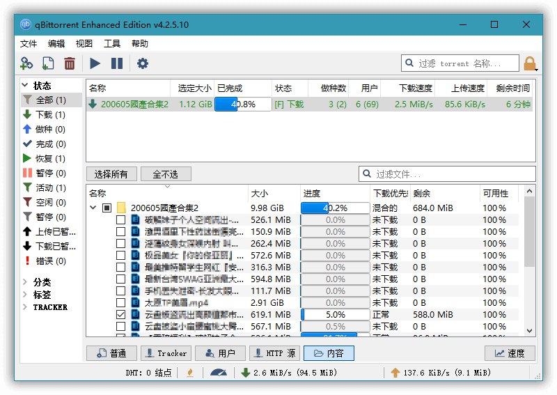 📢 qBittorrent v4.6.6.10 BT下载工具 – 磁力种子下载便携增强版🏷️ #Windows | 软件 #磁力下载工具👉🏻 