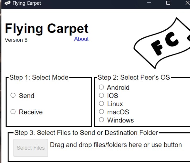 📢 FlyingCarpet V8.0.1 - 一款开源的无需网络的文件传输工具🏷️ #Android | Apple | Github | Mac | Windows | 软件 #文件存储工具👉🏻 