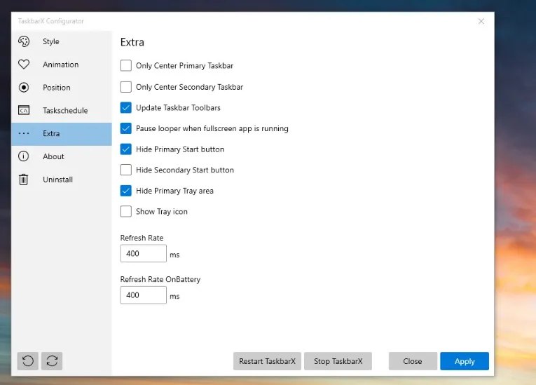 📢 TaskbarX(Win10任务栏美化与增强工具)🏷️ #Windows | 软件 #Windows实用工具👉🏻 