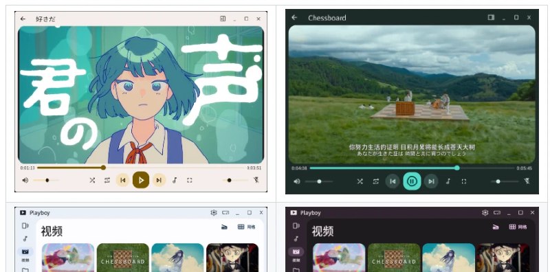 📢 Playboy - 一款跨平台的媒体播放器软件🏷️ #Android | Mac | Windows | 软件 #播放器👉🏻 