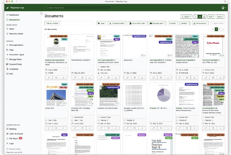 📢 Paperless-ngx - 一个开源文档管理系统🏷️ #Windows | 软件 #文档工具👉🏻 