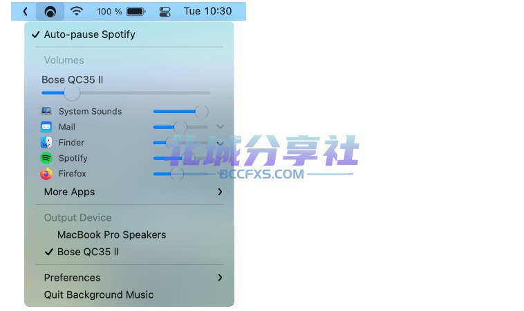 📢 Background Music – 开源的macOS音频控制工具🏷️ #Mac | 软件 #MAC小工具👉🏻 
