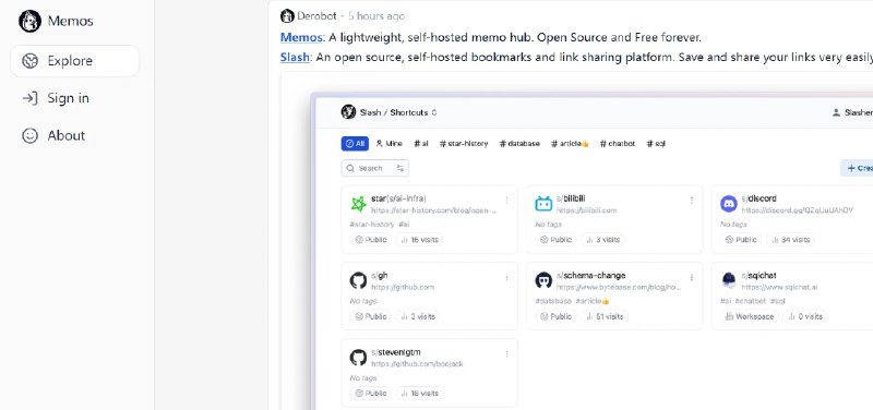 📢 Memos - 一个开源轻量级的笔记备忘录中心项目🏷️ #Github | 趣站 #Github工具 #日常工具👉🏻 