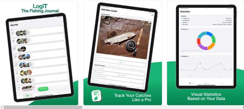 📢 LogIT - The Fishing Journal - 专为钓鱼爱好者设计的日志记录应用🏷️ #Apple | 软件 #IOS优质应用👉🏻 