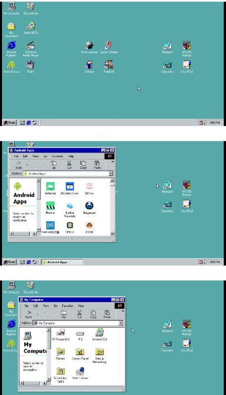 📢 Win 98 系统 带你回顾经典重温童年🏷️ #Android | 软件 #系统工具👉🏻 