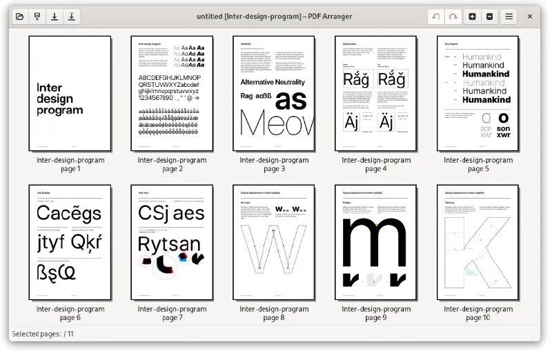 📢 PDF Arranger(开源免费PDF编辑软件)🏷️ #Windows | 软件 #PDF工具👉🏻 