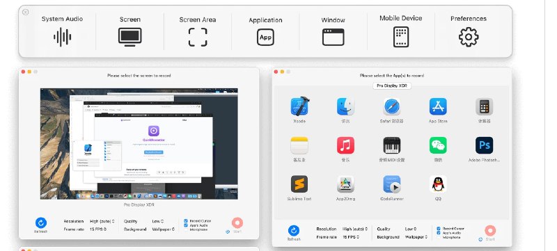 📢 QuickRecorder – 一款适用于MacOS系统的屏幕录制软件🏷️ #Mac | 软件 #录屏工具👉🏻 