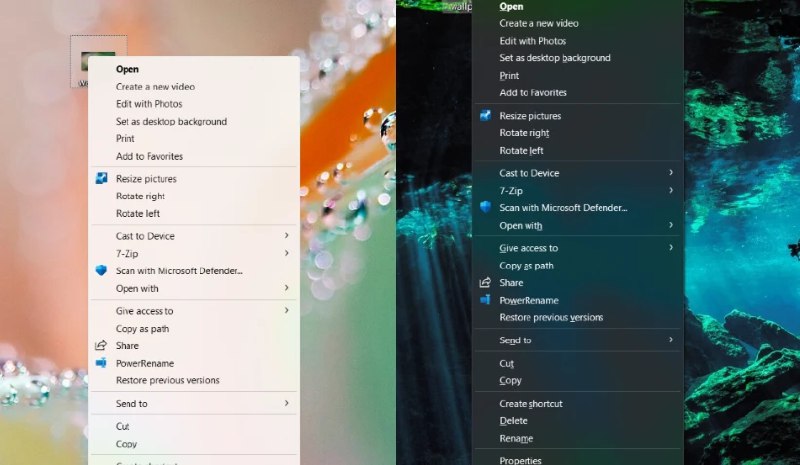 📢 AcrylicMenus - Win32右键菜单添加亚克力效果🏷️ #Windows | 教程 | 软件 #Windows实用工具👉🏻 