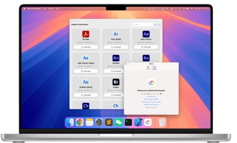 📢 Adobe Downloader - 方便地下载和安装Adobe系列应用🏷️ #Mac | 软件 #Adobe系列👉🏻 