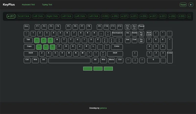 📢 HTML键盘鼠标按键检测测试工具网页源码🏷️ #源码 #网页源码👉🏻 