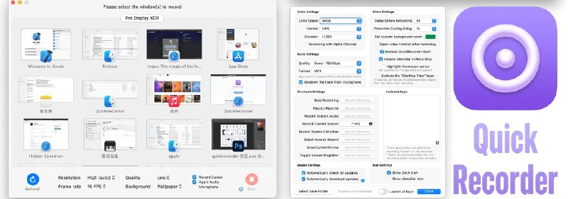 📢 QuickRecorder – 开源MAC录屏工具🏷️ #Mac | 软件 #录屏工具👉🏻 