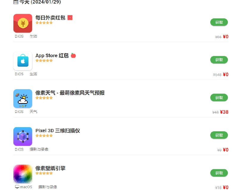 📢 Appwall Today - 一个收集App Store每日优惠和限免应用的网站🏷️ #趣站 #iOS应用限免👉🏻 