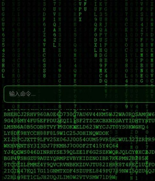 📢 黑客装X网页 直接点击网页HTML就可以显示的黑客装X页面🏷️ #源码 #网站源码👉🏻 