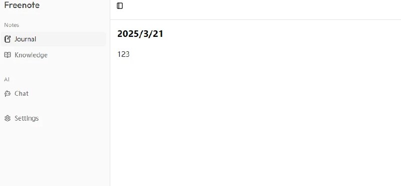 📢 开源 AI 日记应用 Freenote🏷️ #趣站 #日记软件👉🏻 
