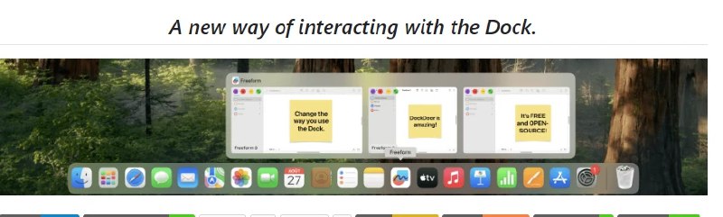 📢 DockDoor - 增强Dock功能并实现窗口预览和切换🏷️ #Mac | 软件👉🏻 