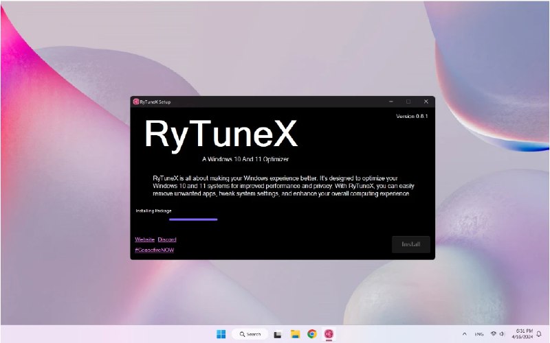 📢 RyTuneX - 一款免费开源的Windows系统优化工具🏷️ #Windows | 软件 #Windows实用工具👉🏻 