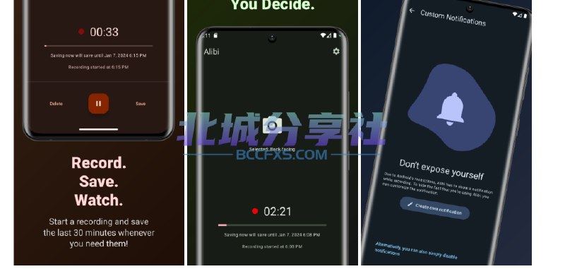 📢 Alibi – 手机变成行车记录仪，持续后台录制🏷️ #Android | 软件👉🏻 