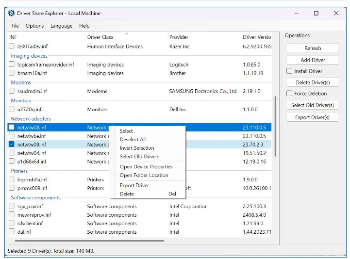 📢 Driver Store Explorer(Windows驱动管理工具)🏷️ #Windows | 软件 #Windows实用工具👉🏻 