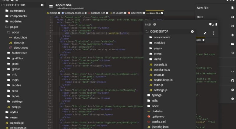 📢 Acode - 一款专为安卓设备设计的代码编辑器🏷️ #Windows | 软件 #代码编辑器👉🏻 