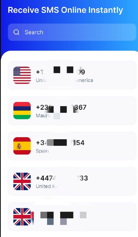 📢 临时虚拟手机号 - 接码用的 国内不可用🏷️ #Android | 软件 #接码平台👉🏻 