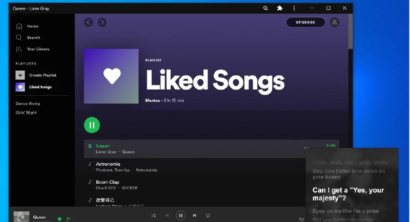 📢 Spotify-Lyrics - 一款支持Windows平台的桌面端Spotify Web播放器软件🏷️ #Windows | 软件 #Spotify工具👉🏻 