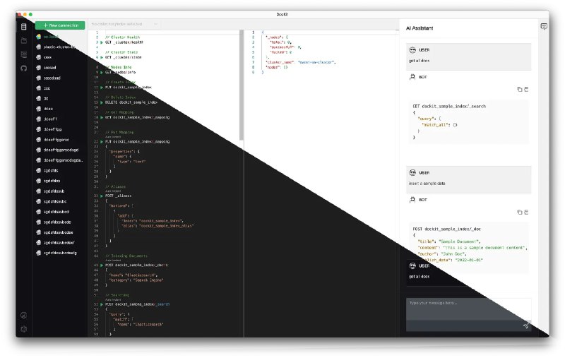 📢 DocKit(开源NoSQL数据库可视化客户端)🏷️ #Windows | 软件 #数据库工具👉🏻 