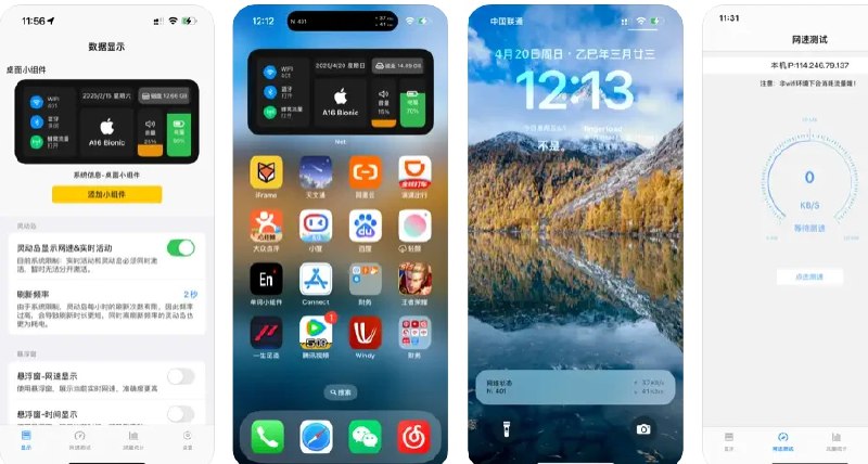 📢 《Net》 - 一款实时监测设备网络速度及流量统计的工具软件🏷️ #Apple | 软件 #IOS优质应用👉🏻 