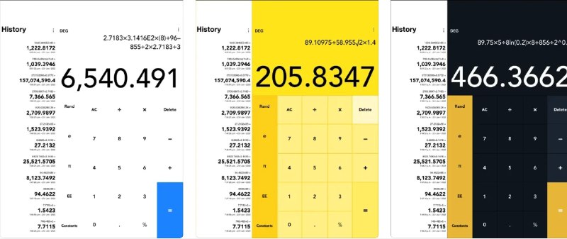 📢 Calctan - 适用于iOS14.0及以上版本的科学计算器应用🏷️ #Apple | 软件 #iOS应用限免👉🏻 