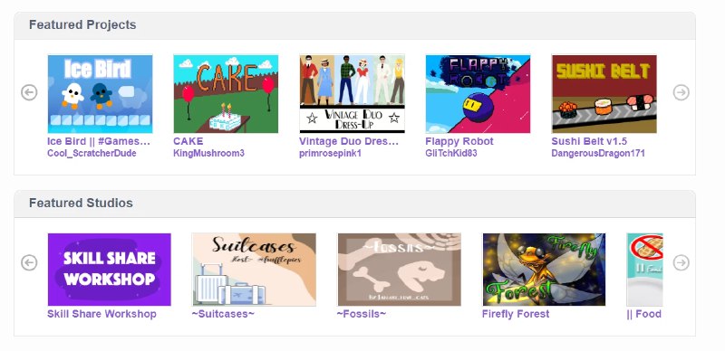📢 Scratch – 一个面向儿童的免费编程语言和在线社区🏷️ #趣站 #学习平台👉🏻 