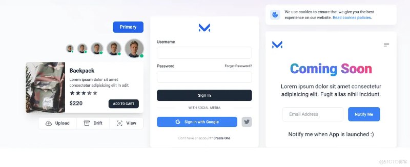 📢 Meraki UI(基于Tailwind CSS构建的开源前端组件库)🏷️ #源码 #商城前端👉🏻 