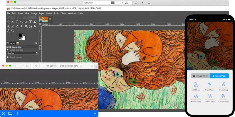📢 RustDesk - 一款免费开源的远程控制软件🏷️ #软件 #远程控制软件👉🏻 
