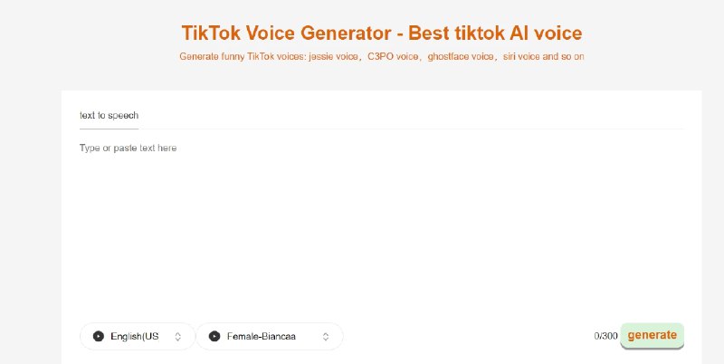 📢 TikTokVoice – 一款专门用于生成有趣的TikTok AI语音的工具🏷️ #趣站 #AI工具👉🏻 