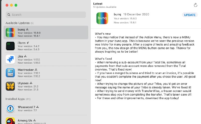 📢 Latest - 自动检查和更新macOS应用的工具🏷️ #Mac | 软件 #系统工具👉🏻 