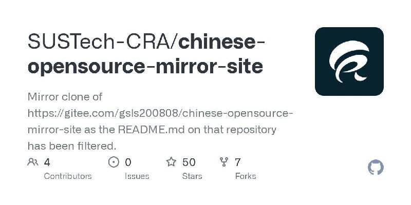 📢 Chinese opensource mirror site - 一个收集国内开源镜像站点的汇总项目🏷️ #Github | 趣站 #镜像站点👉🏻 