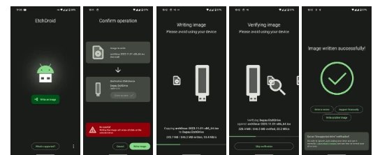 📢 EtchDroid - 将操作系统ISO映像写入USB驱动器🏷️ #软件👉🏻 