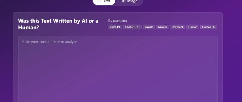 📢 检测由人工智能或人类生成的文本🏷️ #趣站 #AI工具👉🏻 