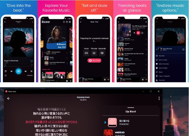 📢 Bloomee – 一款开源跨平台的流媒体音乐播放器🏷️ #Android | Linux | Windows | 软件 #音乐播放器👉🏻 